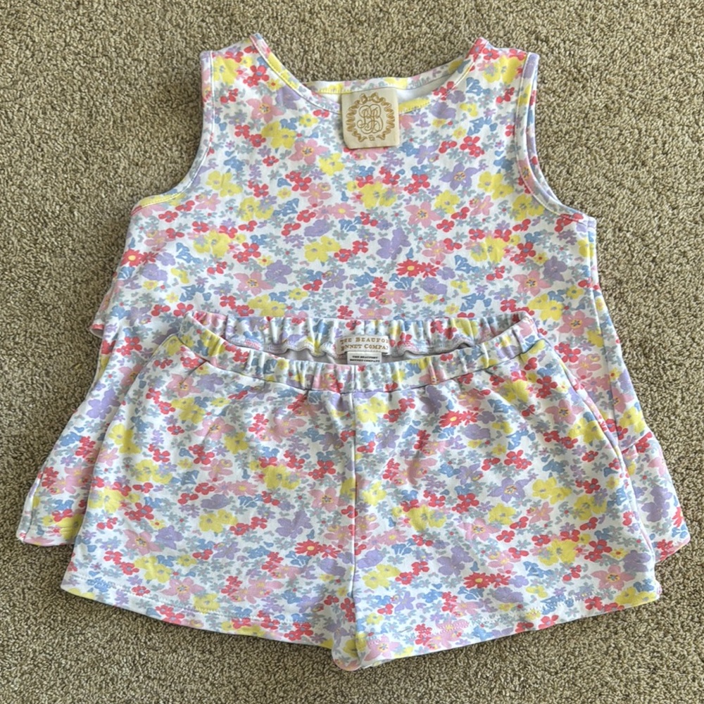 Beaufort Bonnet Ruffle Back Two-Piece Short Set